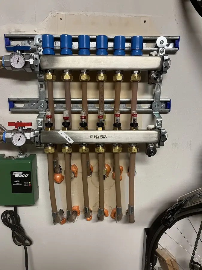 Plumber performing Leak Detection at a residential property in Bethlehem